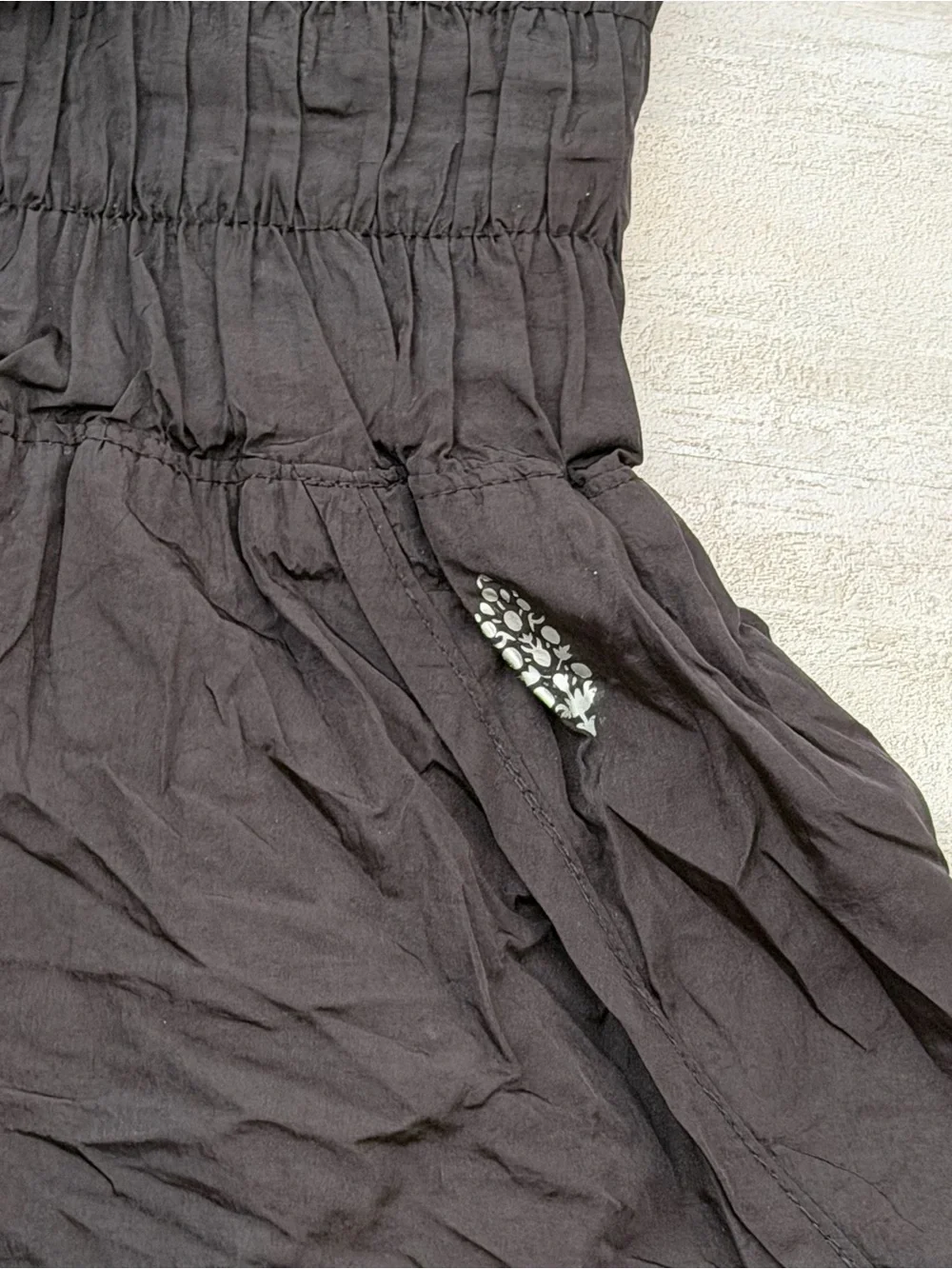 FP Movement by Free People Workout Running Shorts Built-In Brief Black - Size XS